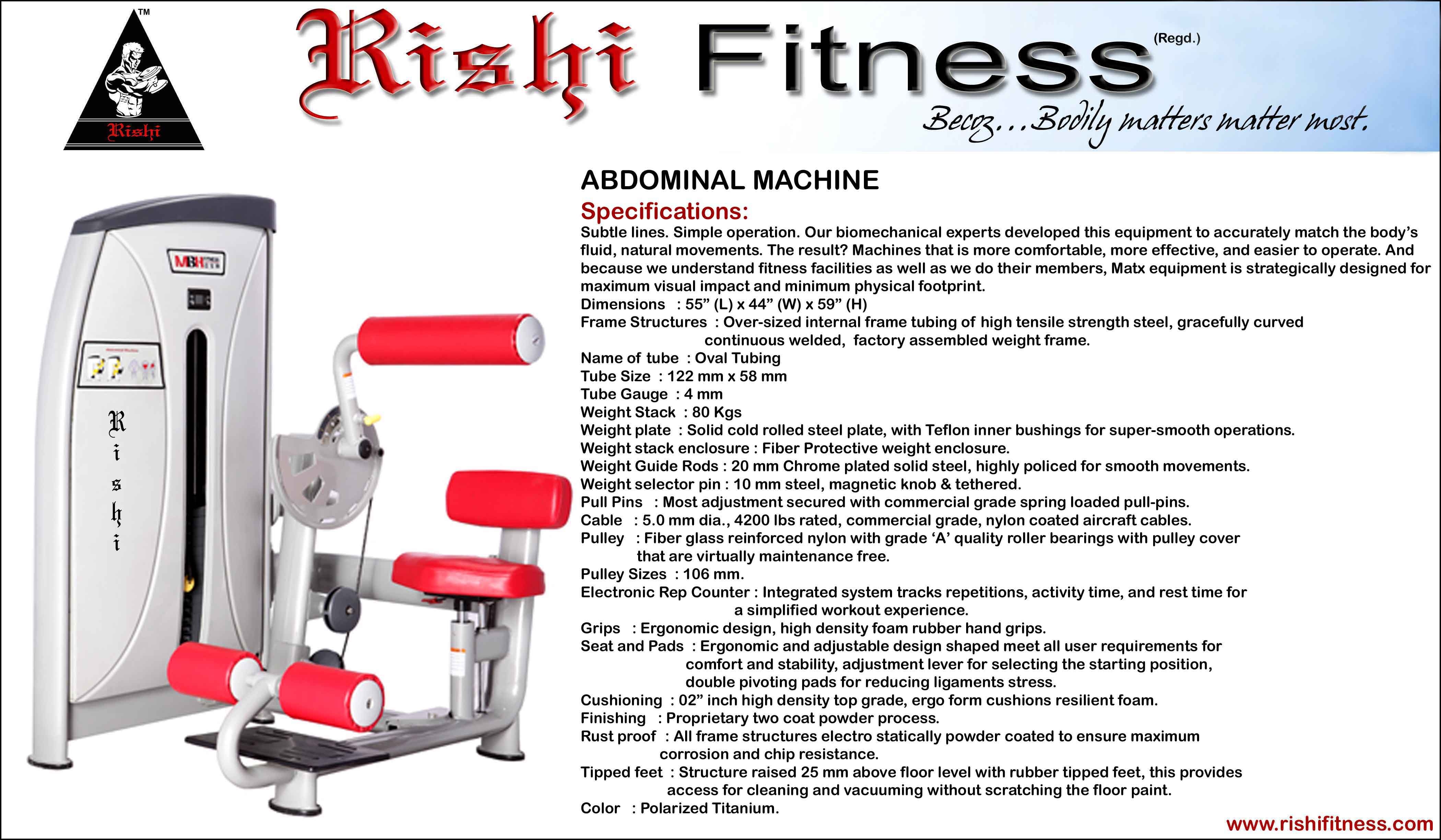 Manufacturers Exporters and Wholesale Suppliers of Abdominal Machine JODHPUR Rajasthan